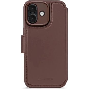 Decoded Кожен калъф Decoded с отделящ се портфейл MagSafe за iPhone 17 - кафяв (D26IPO17DW5CN)