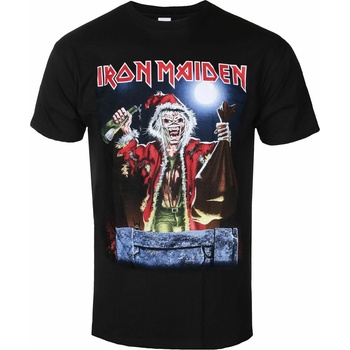 Image 1 of ROCK OFF мъжка тениска Iron Maiden - No Prayer For Christmas - Черен - ROCK OFF - IMTEE139MB