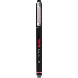 rOtring Ролерна писалка, 0, 5 мм, капачка, ROTRING "Rollerpoint", черна NRR2146103 (NRR2146103)