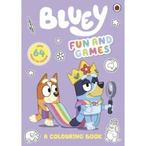 Bluey: Fun and Games: A Colouring Book | Bluey (ISBN: 9780241536551)