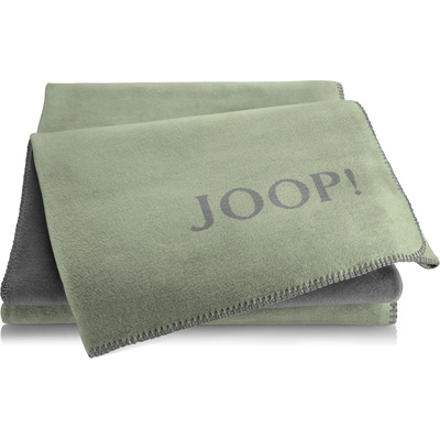 JOOP Uni-Doubleface Deka olivová-kamenná 150x200