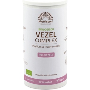 Mattisson Healthstyle Organic Fiber Complex | with Psyllium & Inulin [275 грама]