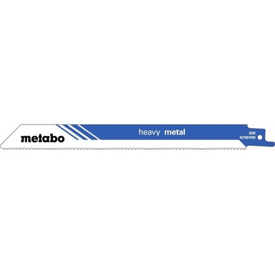 Metabo 5 plátků pro pily ocasky heavy metal 200 x 1,25 mm 631991000