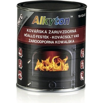 Rust Oleum Alkyton žiaruvzdorný čierna 250ml
