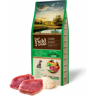 Sam's Field Low Grain Puppy Lamb Free Range 13 kg