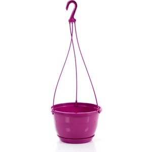 Serinova SERINOVA-Висяща саксия + кука 1, 7lt - ф18xh10cm ЛИЛАВА (SM01 - 15004) (0150326)