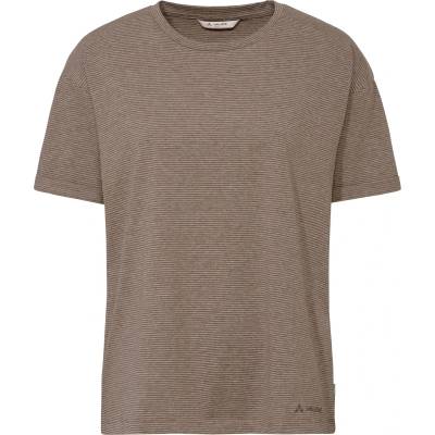 Vaude Дамска тениска Vaude Women's Mineo Striped T-Shirt - Tobacco - размер 34 (EU) (916-1960-0711)