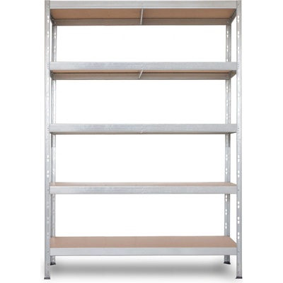 Majster Regál Rivet Budget 180 x 120 x 40 cm 5 police zinok