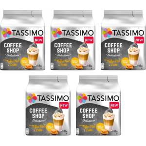 Douwe Egberts Tassimo Toffee Nut Latte 16 броя кашон 5 пакета