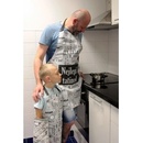 Home Elements Súprava Najlepší otecko zástera chňapka s magnetom dve utierky