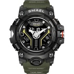 SMAEL Часовник smael fl-29474 - Зелен kp29474 Часовници