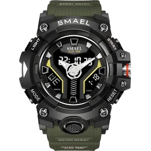 SMAEL Часовник smael fl-29474 - Зелен kp29474 Часовници