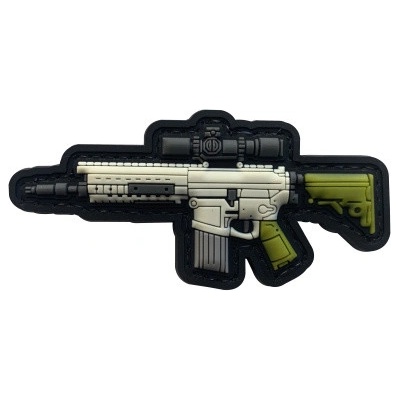 ARMED PATCHES AR-15 3D PVC velcro nášivka – Zboží Dáma