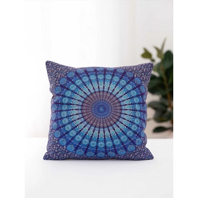 MKLuzkoviny.cz Mikroplyšový povlak Mandala 1 45 x 45 cm