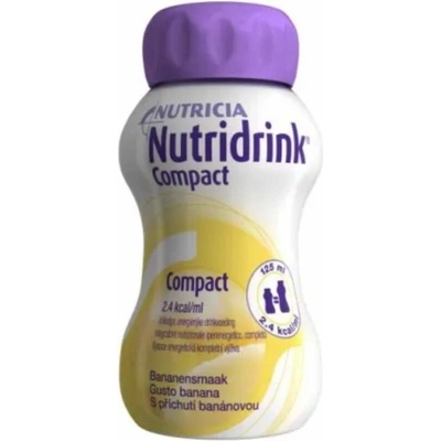 Nutridrink Compact Protein s banánovou príchuťou 24 x 125 ml