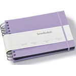 Semikolon Uni Mini Mucho албум за снимки, лилав, с черни страници (369981)
