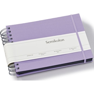 Semikolon Uni Mini Mucho албум за снимки, лилав, с черни страници (369981)