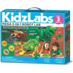 4M Научен комплект 4M KidzLabs - Лаборатория за роботи 3 в 1 (00-01732)