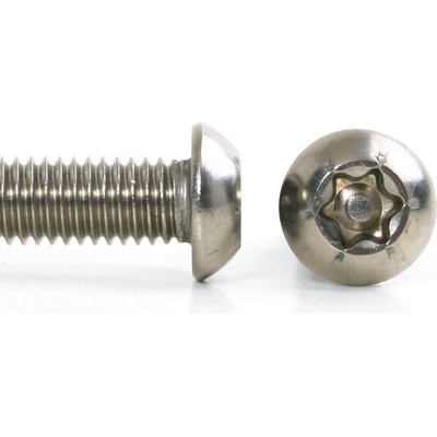 Šroub button torx security nerez A2 ISO 7380 - M6x25 – Zbozi.Blesk.cz