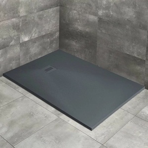 Radaway Kyntos F правоъгълно композитно душ корито 160x70 см антрацит (HKF16070-64)