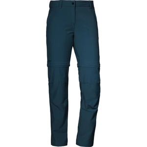 SCHÖFFEL Дамски панталон със свалящи крачоли Schöffel Women's Pants Ascona Zip Off Walking trousers - Dress Blues - размер 22 (110-0518-0216)