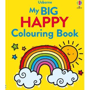 My Big Happy Colouring Book | Alice James (ISBN: 9781805074380)