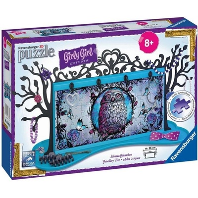 Ravensburger 3D puzzle Šperkovnice Zvierací motív 108 ks