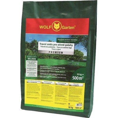 WOLF Garten 3820865 SP 500 - Trávníkové osivo zátěžové "SUPRA PREMIUM" (500 m2) SP 500