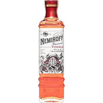 Nemiroff Wild Cranberry 40% 0,7 l (čistá fľaša)