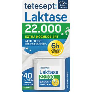tetesept Лактаза 22000 - 40 таблетка