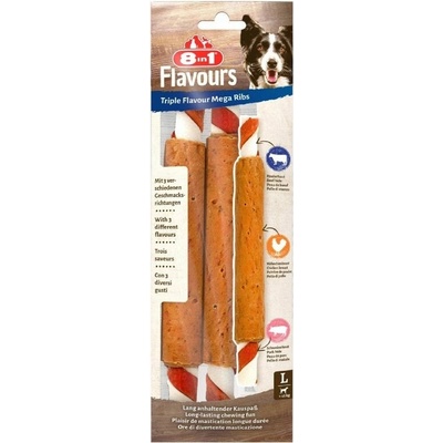 Pochoutka 8in1 Triple Flavour Mega Ribs 140 g
