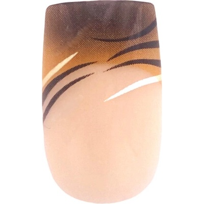 Divine cosmetics BN16 Umelé nechty dekorované 24 ks