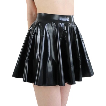 ostatní Черна латексова пола Misty, XXL