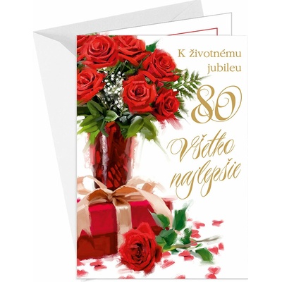 ARGUS Blahoželanie k 80. narodeninám 75-644/80