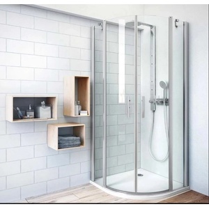 Roltechnik Полукръгла душ кабина с плъзгащи се врати Roth Tower Line TR2 Light 900 (738-9000000-00-02)
