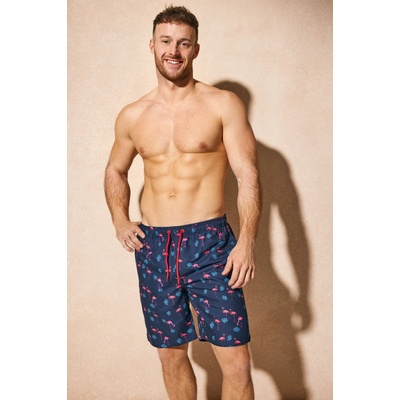 Men-A kúpacie šortky Flamingo