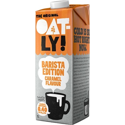 Oatly Nápoj ovesný Barista s příchutí karamelu 1 l – Zbozi.Blesk.cz
