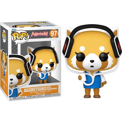 Funko Pop! 97 Aggretsuko Aggretsuko With Headphones