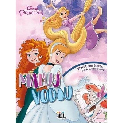 JiriModels Maxi maľuj vodou Princezné