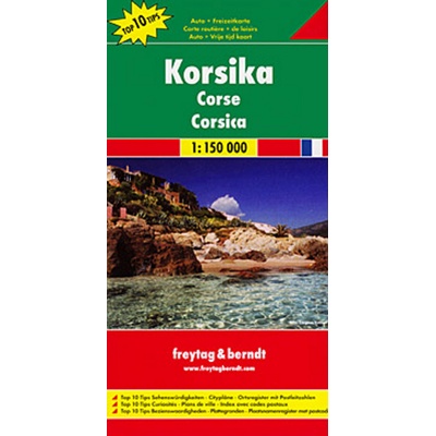 Korzika Korsika Corsica 1:150 000
