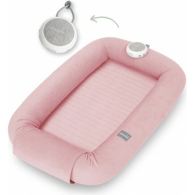 Sleepee Multifunkčné hniezdočko pre bábätko s bielym šumom 3v1 Sleepee Pink