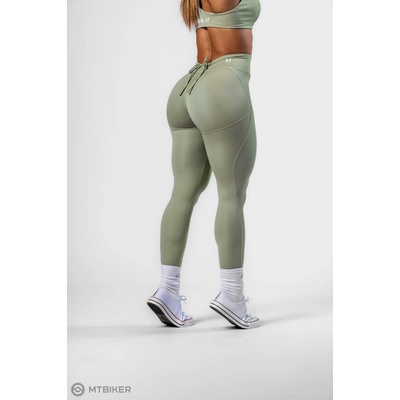 Nebbia Tvarujúce legíny so šnurovaním OWN YOUR POWER 426 light green