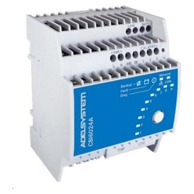 ADEL System CBI6024A, priemyselný záložný zdroj, 24V/2,5A, 60W, IP dohľad
