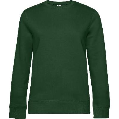 B&C Collection B&c queen crew neck / Дамски суитшърт - бутилково зелен xl (01w01q54004)