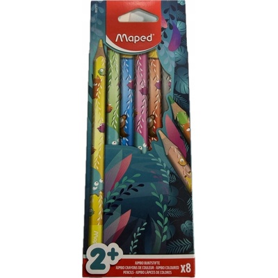 Maped Jumbo hrubé pastelky pre deti 2+ 8 ks