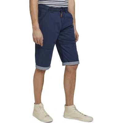 Tom Tailor plátěné bermudy 1025028/10932 modrá