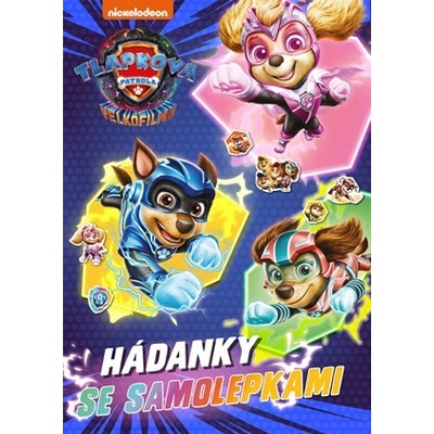 Tlapková patrola ve velkofilmu hádanky se samolepkami