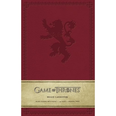 Game of Thrones Ruled Journal: House of Lannister - Insight Editions