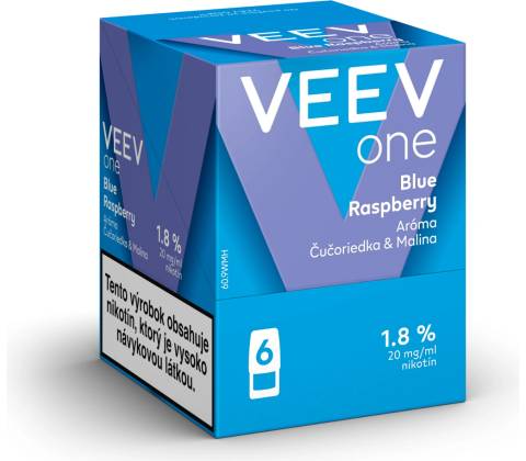 Veev One BLUE RASPBERRY kartón