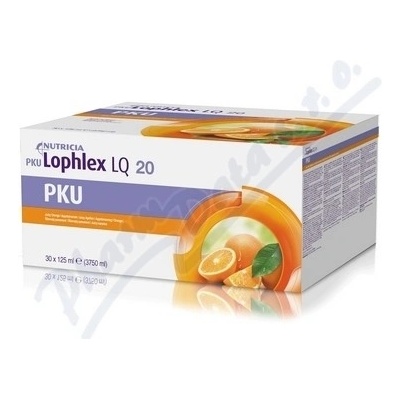 PKU LOPHLEX LQ 20 ŠŤAVNATÝ POMERANČ POR SOL 30X125ML